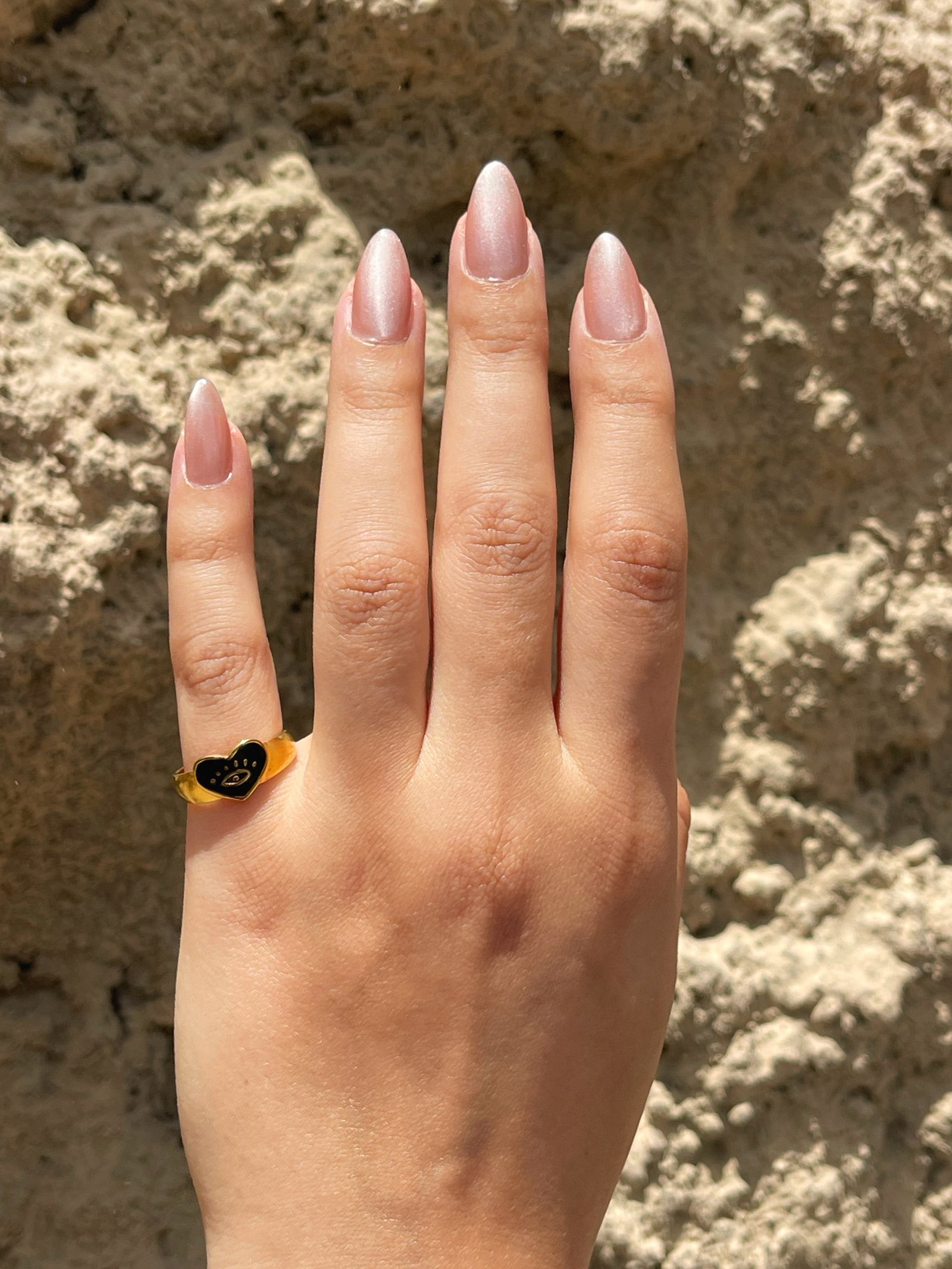 Pinky Evil Eye Ring
